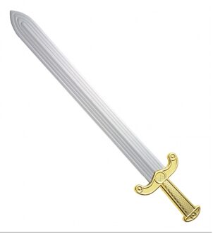 Widmann Carnaval/verkleed ridder/Romeins zwaard 59 cm van plastic Multi