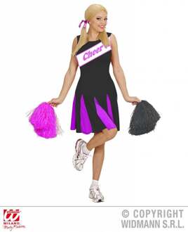 Widmann Cheerleader outfit voor vrouwen  - Verkleedkleding - Small