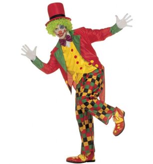 Widmann Clowns outfit voor volwassenen 54 (XL) - Carnavalskostuums Multikleur