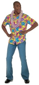 Widmann Gele Hawaii Blouse M/l - Carnavalsblouses