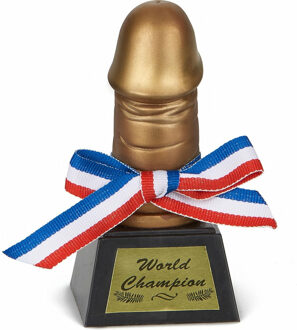 Widmann Gouden pik/piemel award - 13 cm - trofee - fun cadeaus