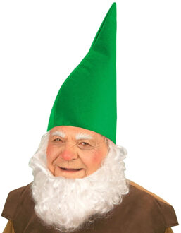 Widmann Kaboutermuts - groen - 56 cm - vilt - St. Patricks day muts - verkleedaccessoires Multi