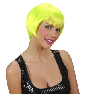 Widmann Korte damespruik neon groen