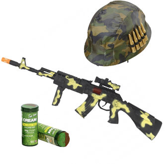 Widmann Leger soldaten/militairen verkleed set volwassenen