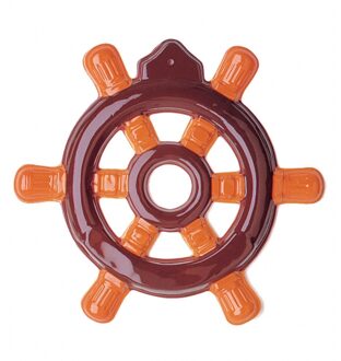 Widmann Maritiem decoratie stuurwiel - 3D - 50 cm - PVC - maritiem feest - versiering Multi