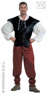 Widmann Middeleeuws taverne kostuum voor mannen - Medium - Volwassenen kostuums