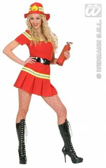 Widmann "Sexy brandweer outfit voor dames - Verkleedkleding - Medium"