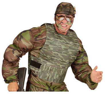 Widmann Soldaten verkleedvest leger camouflage