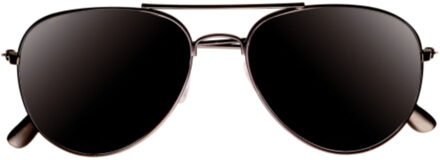 Widmann Verkleed pilotenbril/politie bril - zonnebril - spiegelglas - Carnaval verkleed accessoires Multi