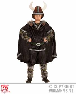 Widmann Viking kostuum voor kinderen - Deluxe - 140 (8-10 jaar) - Kinderkostuums
