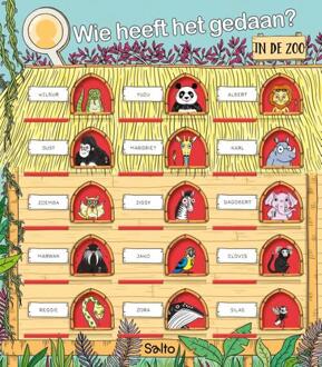 Wie heeft het gedaan? In de zoo -  Pascal Prévot (ISBN: 9789002284311)