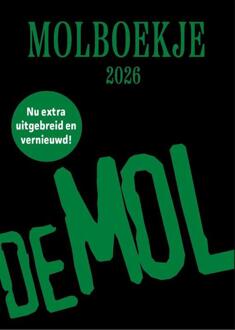 Wie is de Mol? - Molboekje 2026 -  Wie Is de Mol (ISBN: 9789400519367)