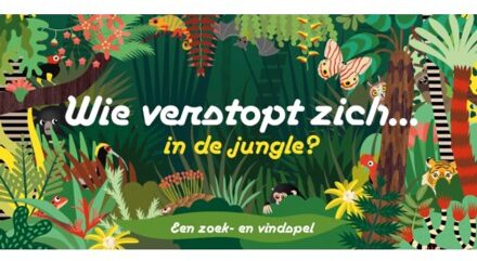 Wie verstopt zich in de jungle?