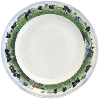 Wiebe van der Zee Gebaksbord Doos A 6 Stuks Ø18cm Porselein Wit