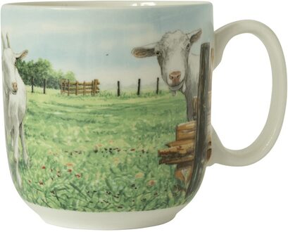 Wiebe van der Zee Wiebe's Farm Beker XL geit 41cl 6st multi