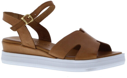 Wieke sandaal h | dames | maat: | leer Klaproos - 40