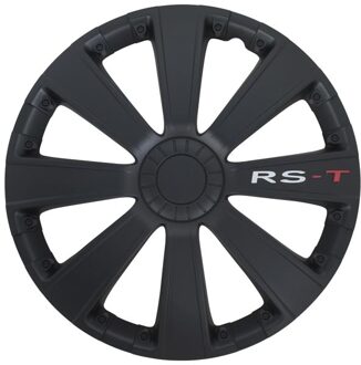 Wieldoppen 13 inch RS-T Zwart - ABS