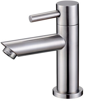 Wiesbaden 304 Imola RVS Fonteinkraan - Koudwaterkraan voor Toilet - 1/2 Inch