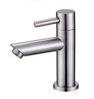 Wiesbaden 304 Imola RVS toiletkraan 1/2 rechte uitloop