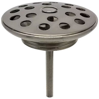 Wiesbaden Afvoerplug Rooster 5/4 Geborsteld Staal