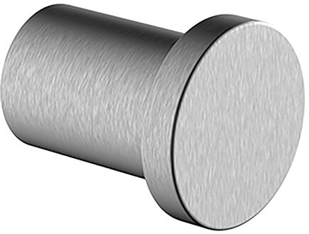 Wiesbaden Alonzo Handdoekhaak - Jashaak - Muurhaak - Klein - RVS Geborsteld