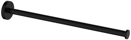 Wiesbaden Alonzo - Handdoekrek - 1-armig - Mat Zwart