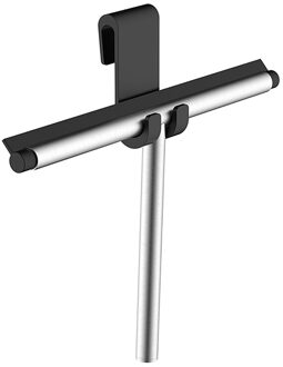 Wiesbaden Alonzo Raamwisser met Flexibele Glashaak - Geborsteld RVS