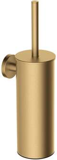 Wiesbaden Alonzo - Toiletborstel met Houder - Geborsteld Messing - PVD