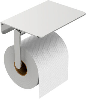Wiesbaden Alonzo Toiletrolhouder met Planchet - Chroom