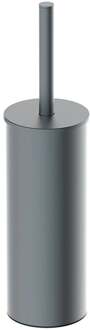 Wiesbaden Alonzo Vrijstaande Toiletborstel met Houder - Gunmetal PVD