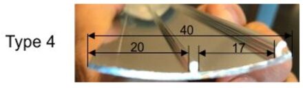 Wiesbaden Aluminium Afdekstrip 200cm Wandprofiel Type 4