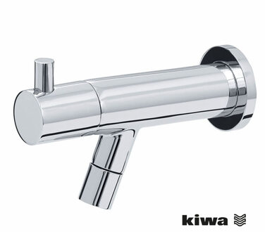 Wiesbaden Amador Fonteinkraan - Toiletkraan - Koudwaterkraan - Muurbevestiging - Kiwa - 1/2 - Chroom