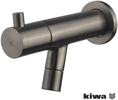 Wiesbaden Amador Fonteinkraan - Toiletkraan - Koudwaterkraan - Muurbevestiging - Kiwa - 1/2 - Gunmetal