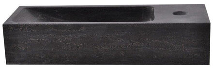 Wiesbaden B-stone Small Hardsteen Fontein - 38x14cm - Rechts