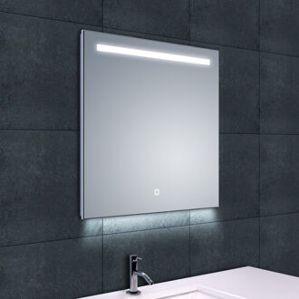 Wiesbaden Badkamerspiegel Ambi LED 60x60cm