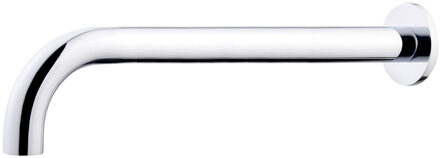 Wiesbaden Baduitloop - Rond - 30cm - 1/2inch - Chroom