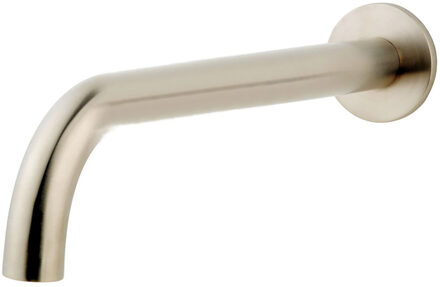 Wiesbaden Baduitloop - Rond - 30cm - 1/2inch - Geborsteld Staal