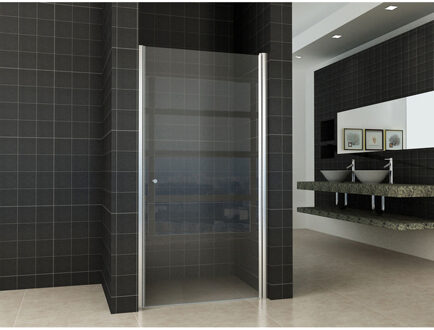 Wiesbaden Between Nisdeur - 1000x2000x8mm - NANO - Helder Glas/Chroom