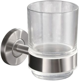 Wiesbaden Brush Glas met Houder - RVS