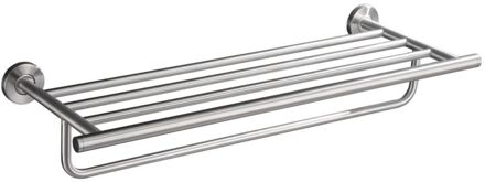 Wiesbaden Brush Handdoekrek Lig en Hang - RVS