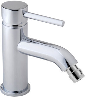 Wiesbaden Cadans Bidetkraan met Clickwaste - Chroom