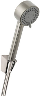 Wiesbaden Cadans Handdoucheset - Compleet Set in Geborsteld Staal