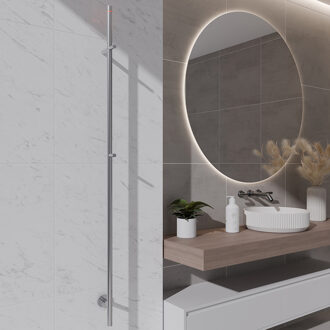 Wiesbaden Callista Elektrische Staafhanddoekradiator - 60 watt - 150 cm - Chroom