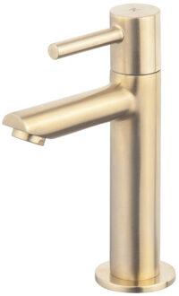 Wiesbaden Caral Amador fonteinkraan XL Kiwa 1/2'' geborsteld messing PVD 22.2723 Messing geborsteld (goud)