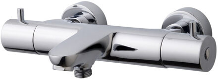 Wiesbaden Caral Chroom Thermostatische Badmengkraan met Veiligheidsfunctie