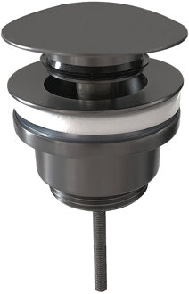 Wiesbaden Caral Clickwaste Afvoerplug - 5/4inch - Gunmetal