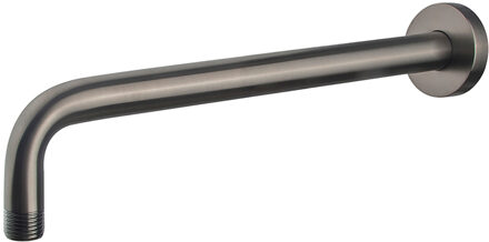 Wiesbaden Caral Douchearm met Muurbevestiging - 35cm - Gunmetal