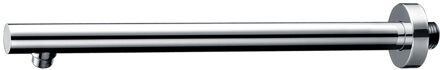 Wiesbaden Caral Douchearm met Muurbevestiging - 45cm - Chroom