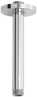 Wiesbaden Caral Douchearm met Plafondbevestiging - 15cm - Chroom