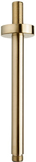 Wiesbaden Caral Douchearm met Plafondbevestiging - 20cm - Geborsteld Messing